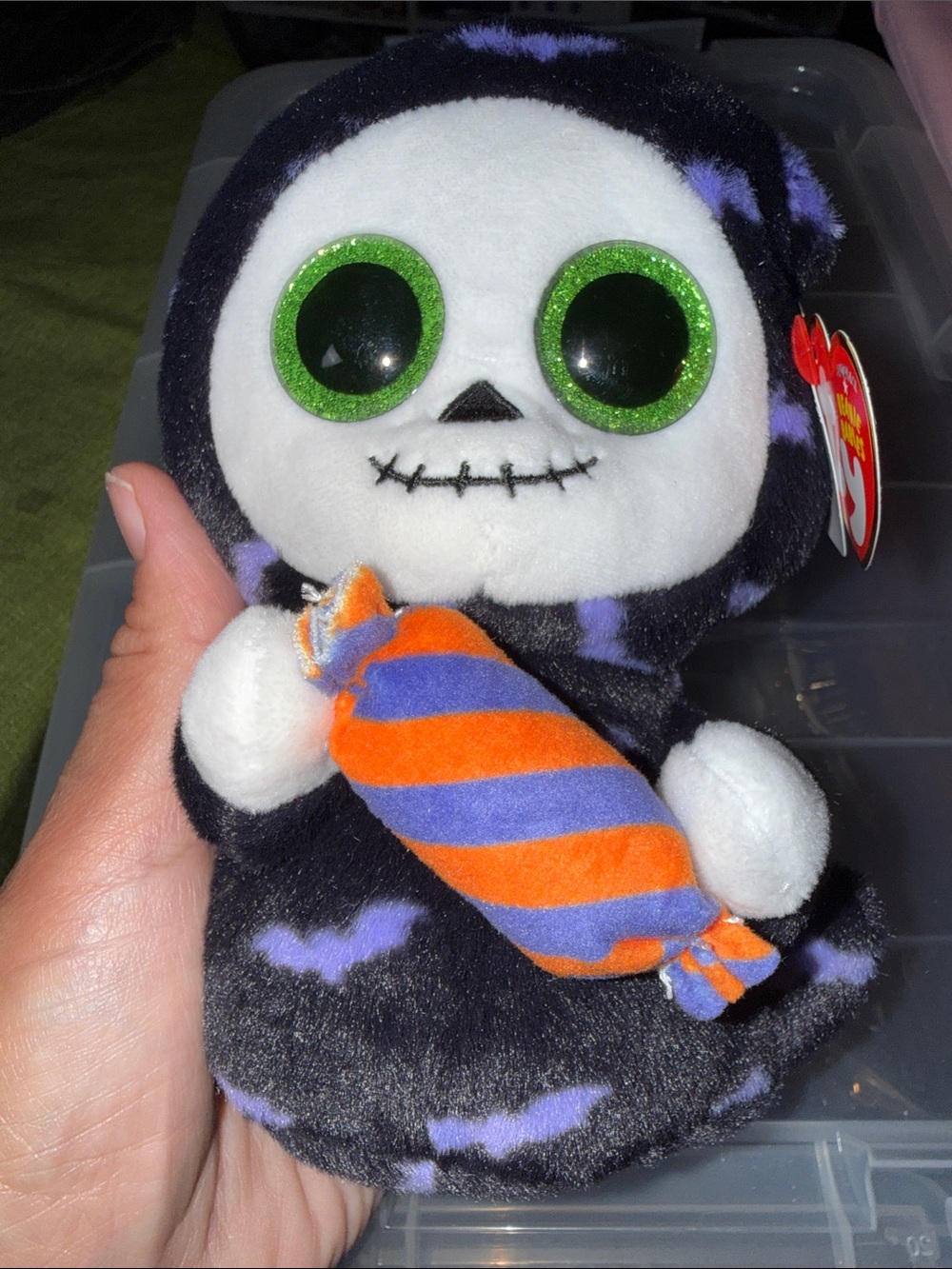 Rare Ty Beanie Spookims Boo Ghost